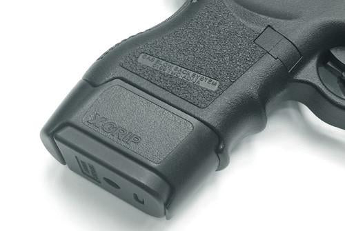 Load image into Gallery viewer, Guarder G-19 Grip Spacer Adapts for KJ G26/27 (Black) #GLK-83