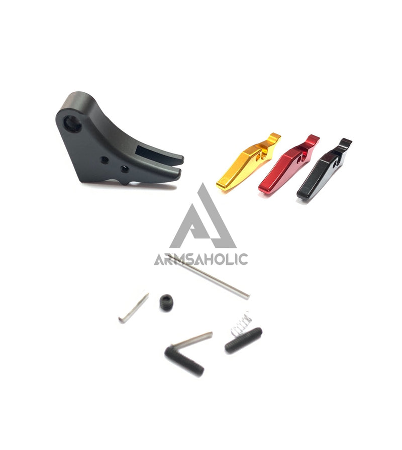 Load image into Gallery viewer, Guns Modify Aluminum Adjustable Trigger for Marui G-Series GBB (Black/Ver.3)
