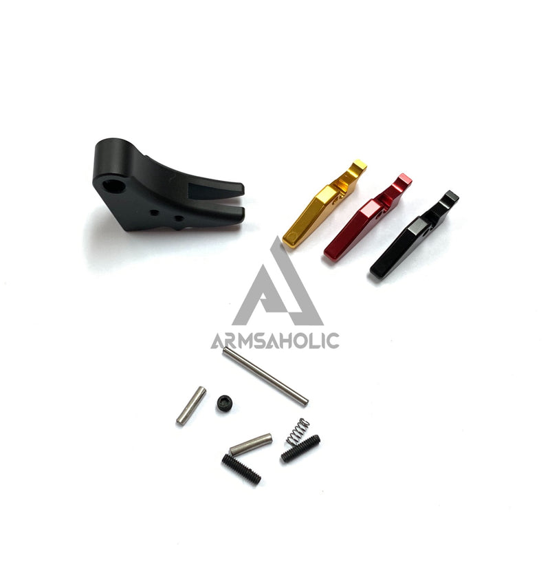 Load image into Gallery viewer, Guns Modify Aluminum Adjustable Trigger for Marui G-Series GBB (Black/Ver.3)