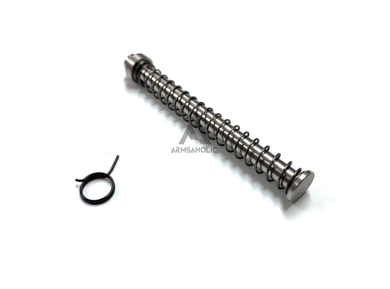 Load image into Gallery viewer, Guns Modify 125% Steel Recoil Spring Guide Rod Set for Marui G17 G18 - Silver #GM0137