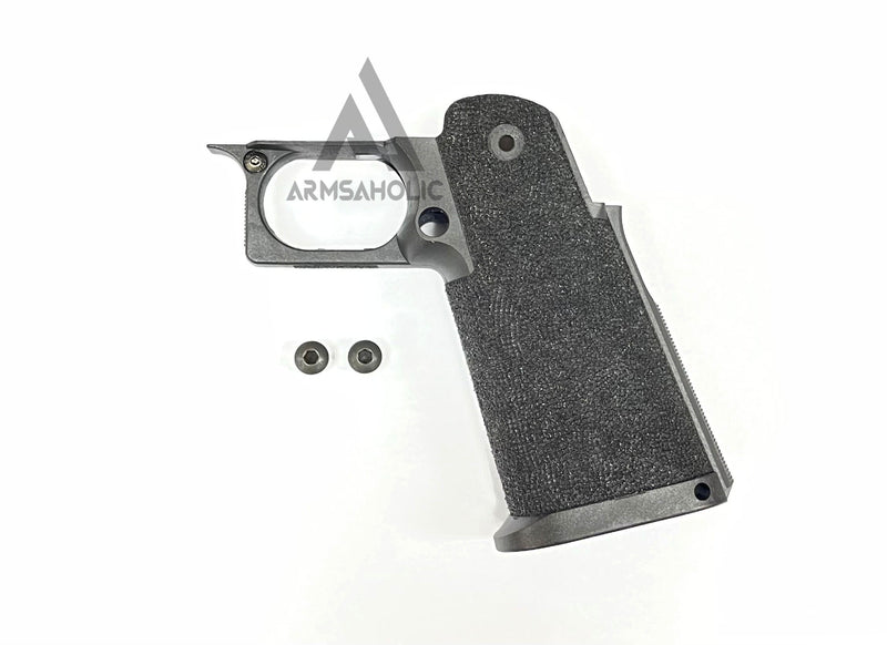 Load image into Gallery viewer, ArmsAholic Custom S-style Block Barrel JW3 Style Stipple Lower Frame For Marui HI-CAPA Airsoft GBB