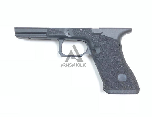 ArmsAholic Custom AGA-style Lower Frame for Marui 17 / 18C / 34 Airsoft GBB - Big Logo Version 2018