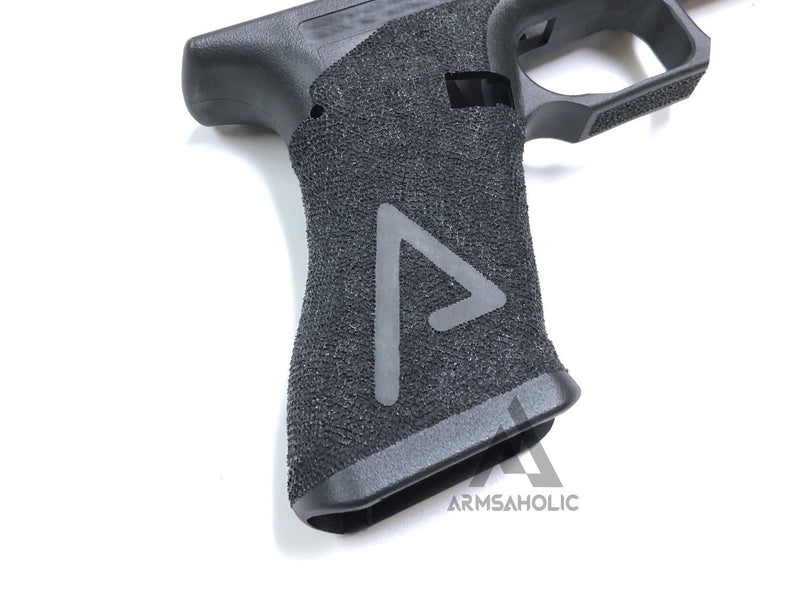 Load image into Gallery viewer, ArmsAholic Custom AGA-style Lower Frame for Marui 17 / 18C / 34 Airsoft GBB - Big Logo Version 2018