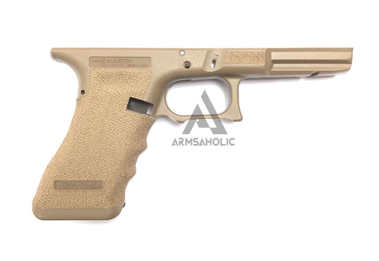 Armsaholic Custom S-style Lower Frame For Marui 17 / 18C Airsoft GBB - FDE New Version