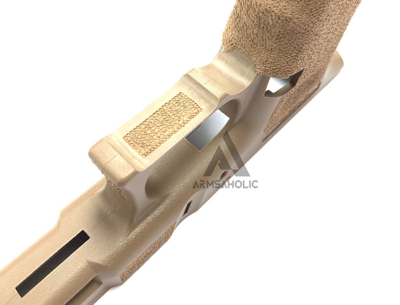 Load image into Gallery viewer, Armsaholic Custom S-style Lower Frame For Marui 17 / 18C Airsoft GBB - FDE New Version