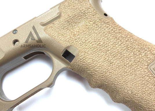 Armsaholic Custom S-style Lower Frame For Marui 17 / 18C Airsoft GBB - FDE New Version