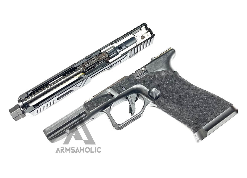 Load image into Gallery viewer, ArmsAholic Custom - G17 Agency RMR GBB Airsoft Full Black Edition
