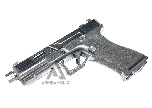 ArmsAholic Custom - G17 Agency RMR GBB Airsoft Full Black Edition