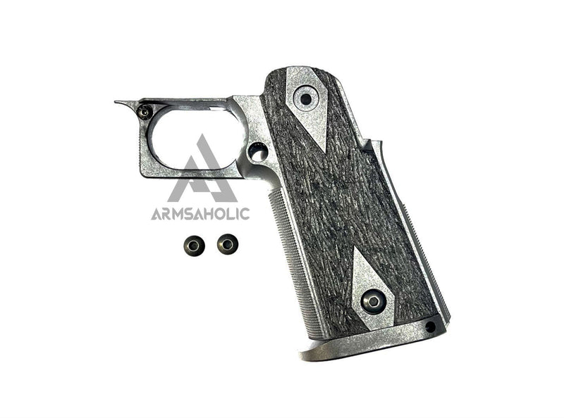 Load image into Gallery viewer, ArmsAholic Custom Lower Frame 03 For Marui HI-CAPA Airsoft GBB Black
