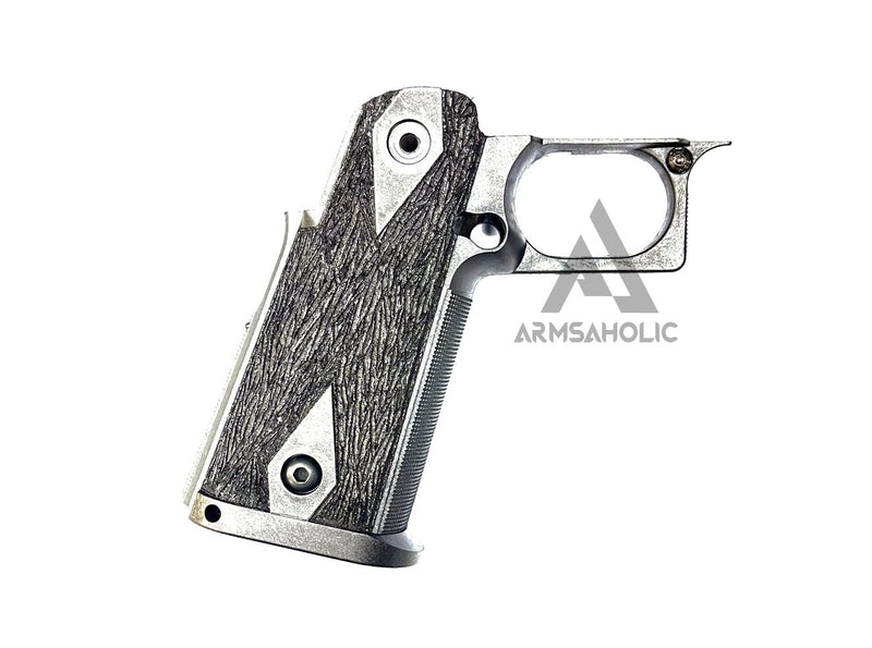 Load image into Gallery viewer, ArmsAholic Custom Lower Frame 03 For Marui HI-CAPA Airsoft GBB Black
