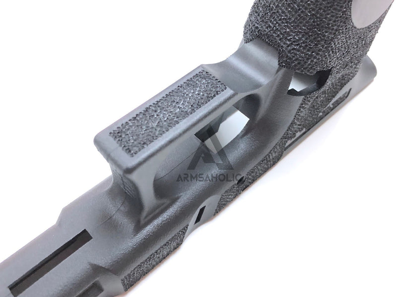 Load image into Gallery viewer, ArmsAholic Custom Punisher Lower Frame (Black) for Marui G17 / 18C Airsoft GBB