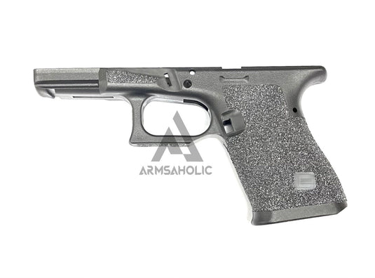 ArmsAholic Custom T-style 04 Silicon Carbide Lower Frame for Marui G19 Airsoft GBB - Black