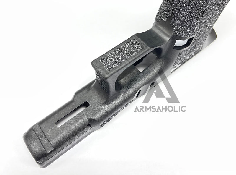Load image into Gallery viewer, ArmsAholic Custom T-style 04 Silicon Carbide Lower Frame for Marui G19 Airsoft GBB - Black