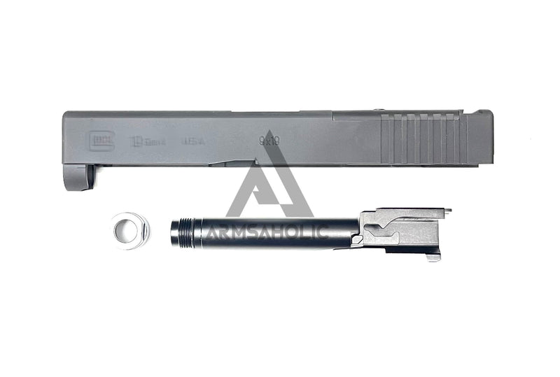 Load image into Gallery viewer, Nova CNC Aluminum G19 MOS Slide Kit for Tokyo Marui G19 Gen4 GBB series - Black