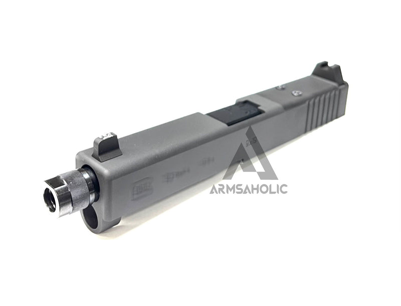 Load image into Gallery viewer, Nova CNC Aluminum G19 MOS Slide Kit for Tokyo Marui G19 Gen4 GBB series - Black