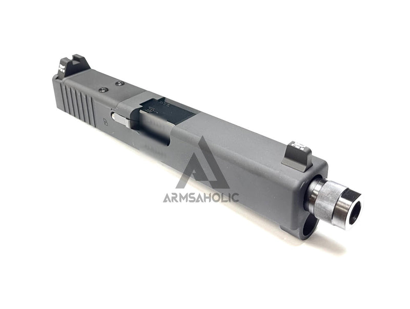 Load image into Gallery viewer, Nova CNC Aluminum G19 MOS Slide Kit for Tokyo Marui G19 Gen4 GBB series - Black