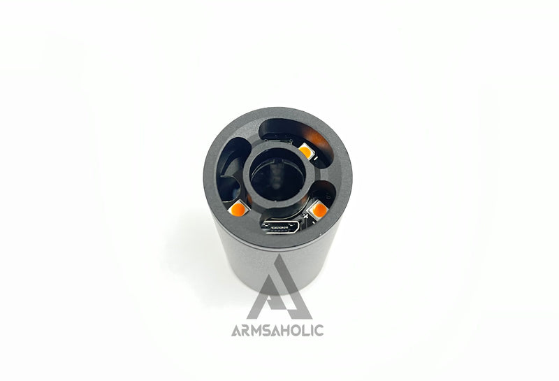 Load image into Gallery viewer, 5KU BBP-02 Blast Tracer unit ( 14mm - / 11mm + ADAPTER ) ( with Flame Effect ) ( Black )