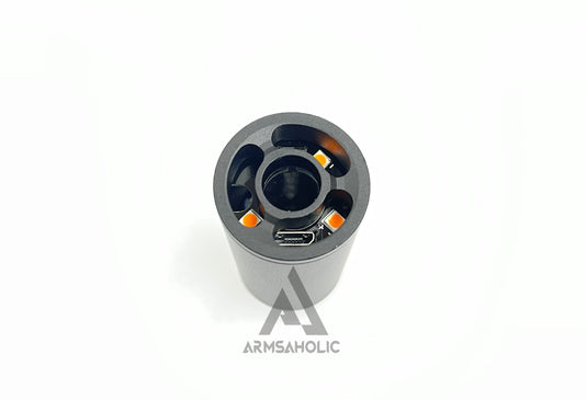 5KU BBP-02 Blast Tracer unit ( 14mm - / 11mm + ADAPTER ) ( with Flame Effect ) ( Black )