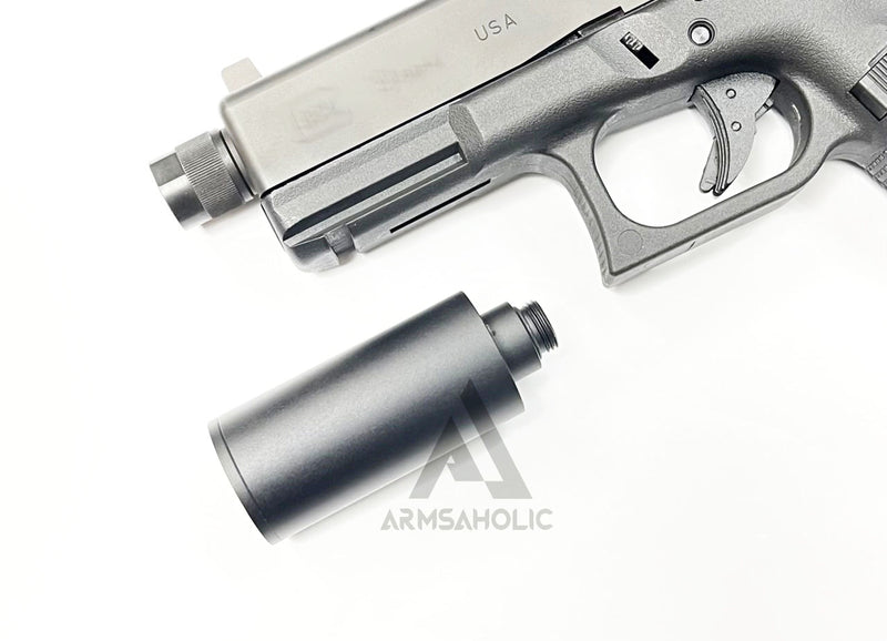 Load image into Gallery viewer, 5KU BBP-02 Blast Tracer unit ( 14mm - / 11mm + ADAPTER ) ( with Flame Effect ) ( Black )