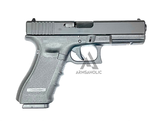 ArmsAholic Custom - G17 Gen4 Steel GBB Airsoft (Full Options) Black