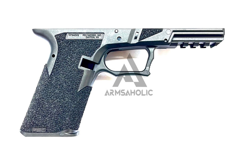 Load image into Gallery viewer, Armsaholic Custom Stippling P80 Lower Frame For Marui 17 / 18C Airsoft GBB Black
