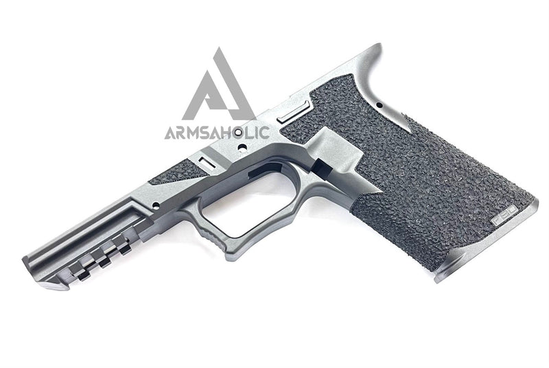 Load image into Gallery viewer, Armsaholic Custom Stippling P80 Lower Frame For Marui 17 / 18C Airsoft GBB Black
