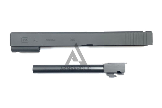 Nova G17L Aluminum Slide for Marui Arisoft G17 GBB series - Black Limited