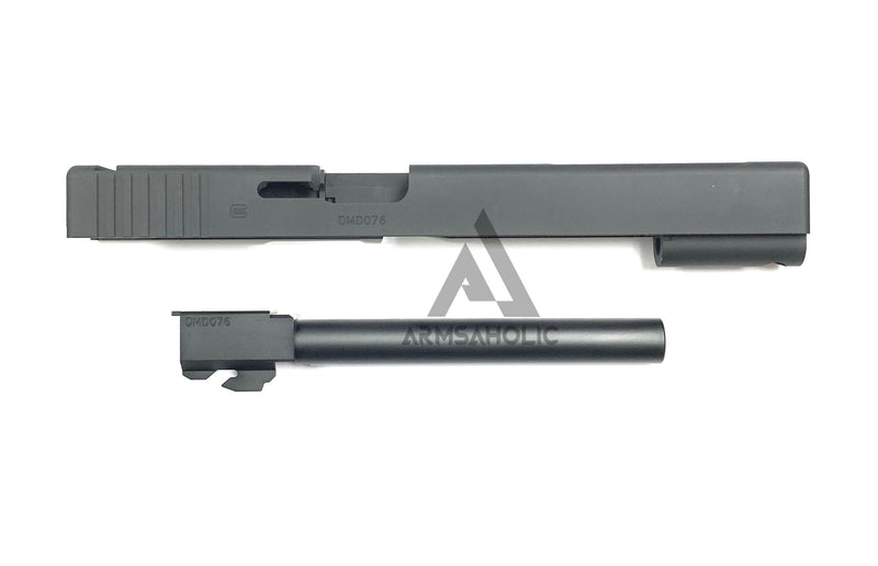 Load image into Gallery viewer, Nova G17L Aluminum Slide for Marui Arisoft G17 GBB series - Black Limited