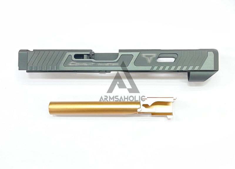 Load image into Gallery viewer, Nova T-Style JW CNC Aluminum Slide for Tokyo Marui G34 Gen 4 - Shiny Black