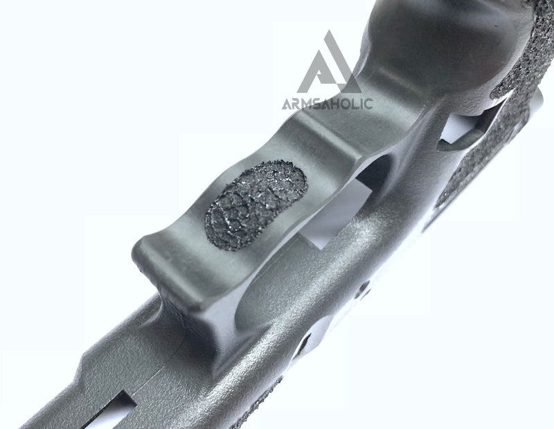 Load image into Gallery viewer, ArmsAholic Custom Lower Frame 01 for Marui 17 / 18C Airsoft GBB - Black New Version
