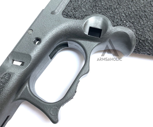 ArmsAholic Custom Lower Frame 01 for Marui 17 / 18C Airsoft GBB - Black New Version