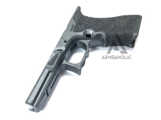 ArmsAholic Custom Lower Frame 01 for Marui 17 / 18C Airsoft GBB - Black New Version