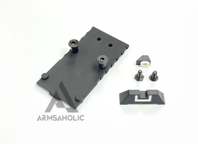 Load image into Gallery viewer, Nova CNC Aluminum G19 MOS Slide Kit for Tokyo Marui G19 GBB series - Black