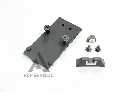 Nova CNC Aluminum G19 MOS Slide Kit for Tokyo Marui G19 GBB series - Black