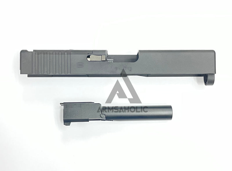 Load image into Gallery viewer, Nova CNC Aluminum G19 MOS Slide Kit for Tokyo Marui G19 GBB series - Black