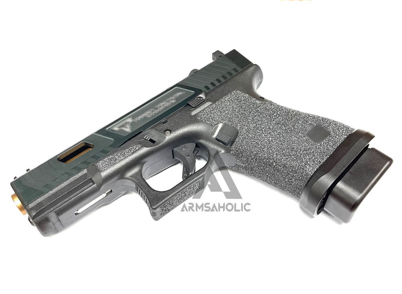Load image into Gallery viewer, ArmsAholic Custom - T-Style 19 RMR GBB with Silicon Carbide Grip Airsoft Black