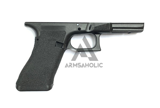 Armsaholic Custom T-style Lower Frame 02 For Marui 17 / 18C / 34 Airsoft GBB - Black