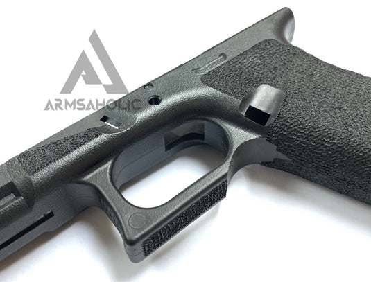 Armsaholic Custom T-style Lower Frame 02 For Marui 17 / 18C / 34 Airsoft GBB - Black