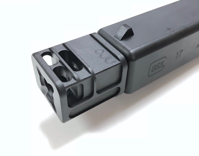 Load image into Gallery viewer, 5KU 14mm- (CCW/negative/Anti-Clockwise) SPARC-L Comp Compensator for G Series (Black) #GB-454-BK