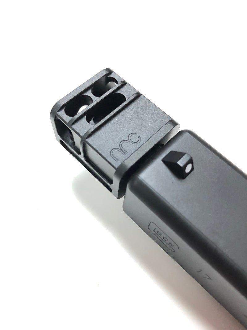 Load image into Gallery viewer, 5KU 14mm- (CCW/negative/Anti-Clockwise) SPARC-L Comp Compensator for G Series (Black) #GB-454-BK