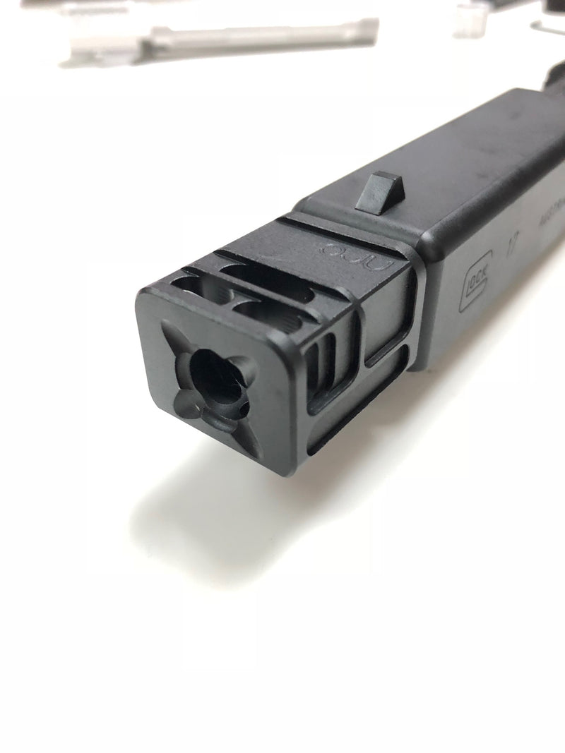 Load image into Gallery viewer, 5KU 14mm- (CCW/negative/Anti-Clockwise) SPARC-L Comp Compensator for G Series (Black) #GB-454-BK