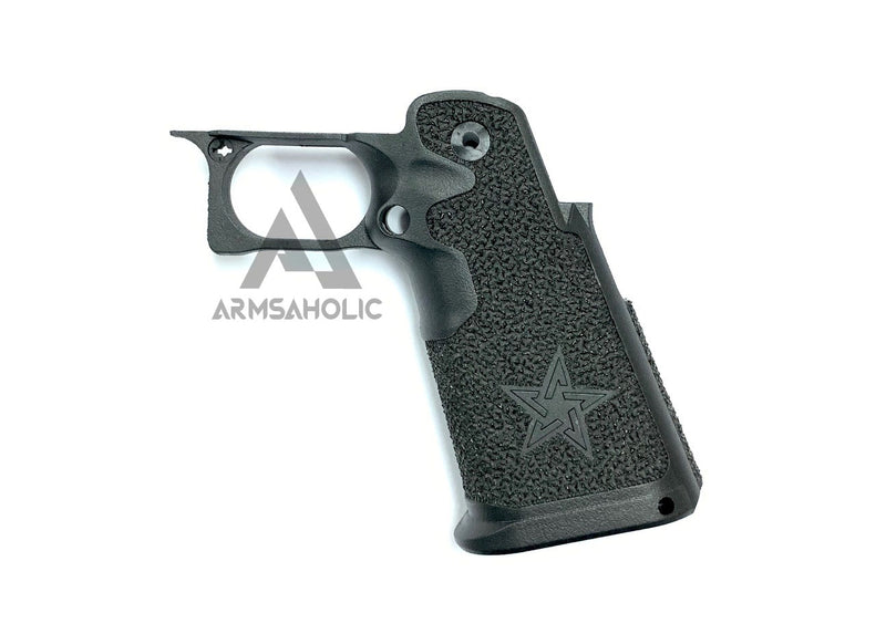 Load image into Gallery viewer, ArmsAholic Custom ST-style Lower Frame 00 For Marui HI-CAPA Airsoft GBB Black
