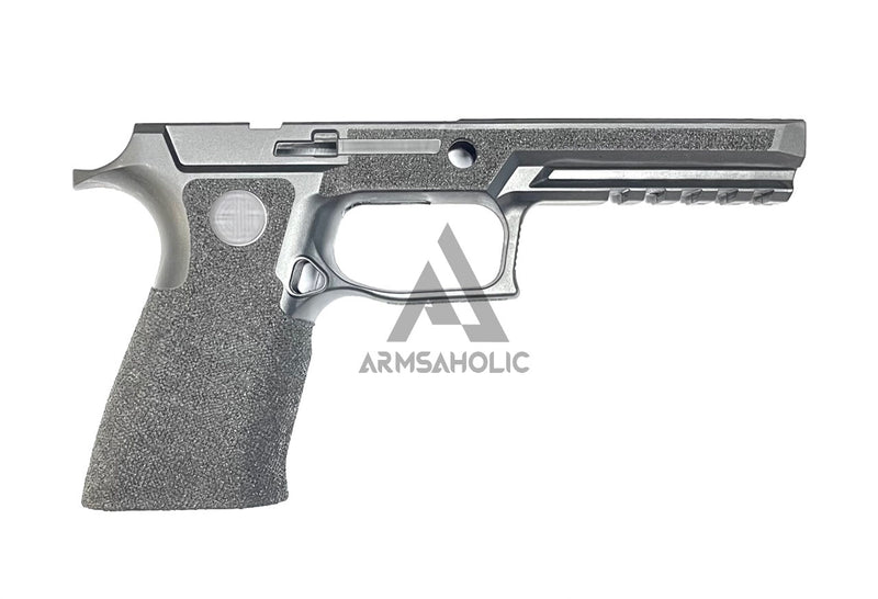 Load image into Gallery viewer, ArmsAholic Custom A-Style X-Series Carry Full Size Lower Frame For VFC M17/M18/P320 GBB Black