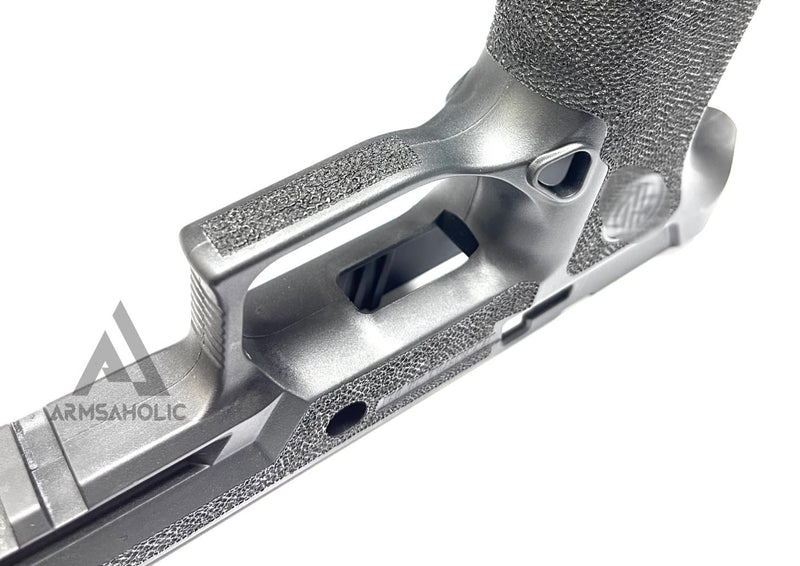 Load image into Gallery viewer, ArmsAholic Custom A-Style X-Series Carry Full Size Lower Frame For VFC M17/M18/P320 GBB Black