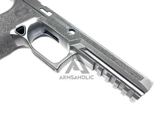 ArmsAholic Custom A-Style X-Series Carry Full Size Lower Frame For VFC M17/M18/P320 GBB Black