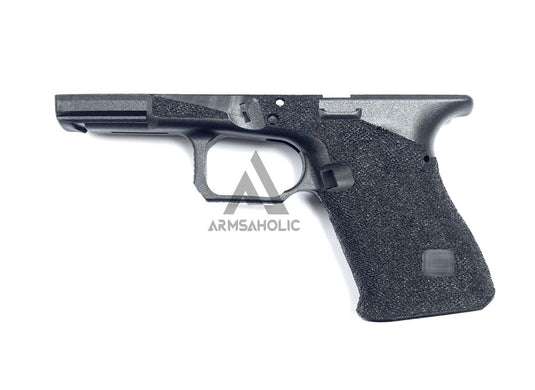 ArmsAholic Custom AGA-style Lower Frame for Marui G19 Airsoft GBB - Black