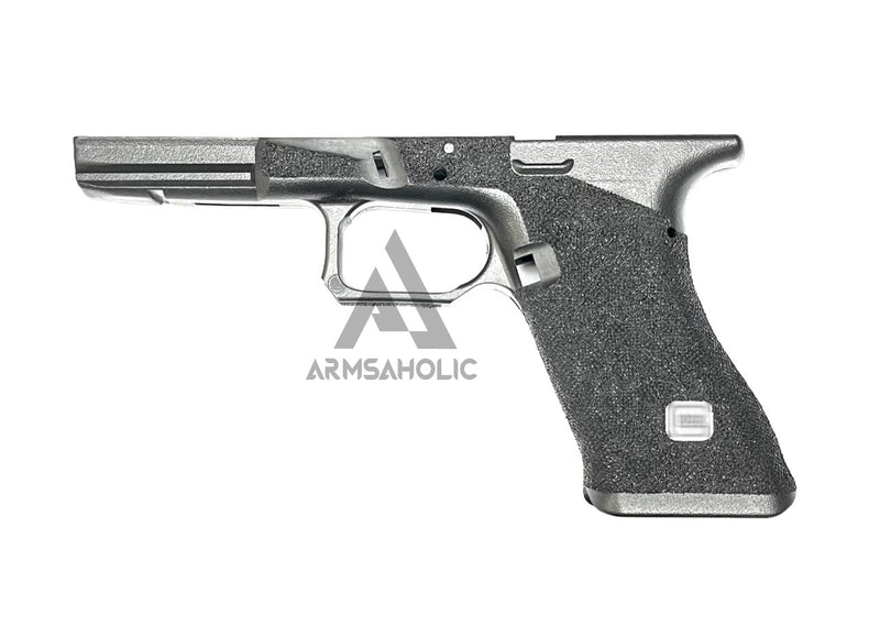 Load image into Gallery viewer, ArmsAholic Custom AGA-style Lower Frame for Marui 17 / 18C / 34 Airsoft GBB - Big Logo Version 2022
