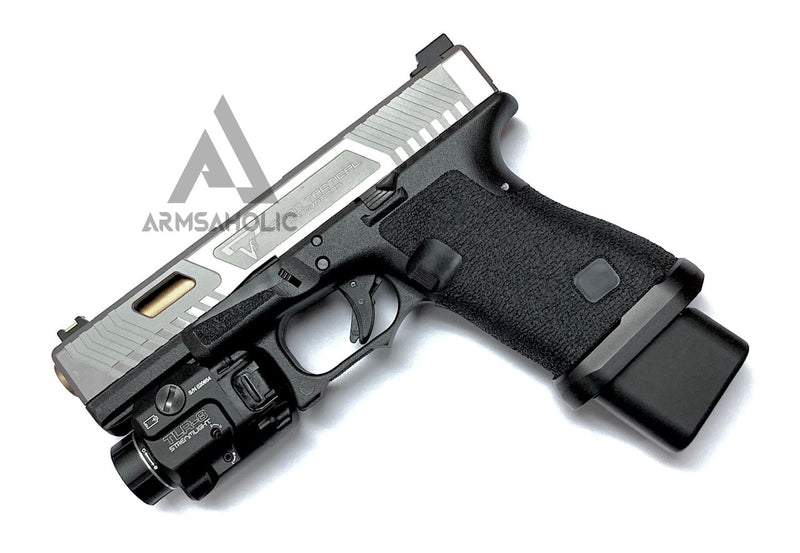 Load image into Gallery viewer, ArmsAholic Custom - T-style G19 Gen3 Arisoft GBB Pistol - Gray