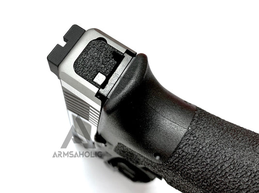 ArmsAholic Custom - T-style G19 Gen3 Arisoft GBB Pistol - Gray