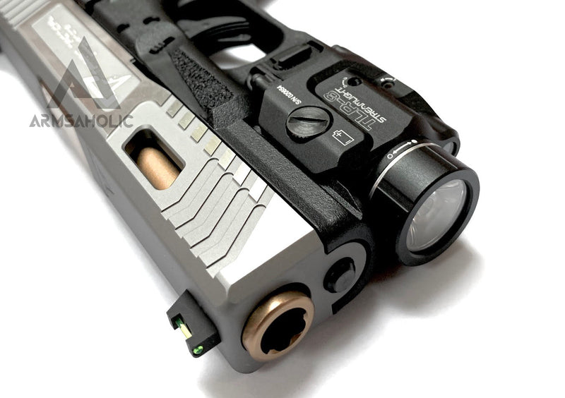 Load image into Gallery viewer, ArmsAholic Custom - T-style G19 Gen3 Arisoft GBB Pistol - Gray
